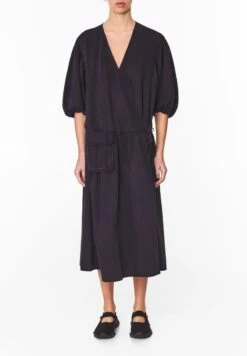 MIDI - Jeanskleid - Washed Black