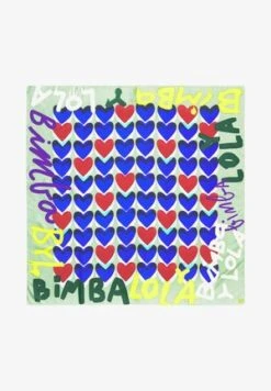 HEARTS GRAFFITI LOGO - Schal - Gold -Bimba Y Lola Verkaufsgeschäft 566675072b434908a1485326ca6fffb9