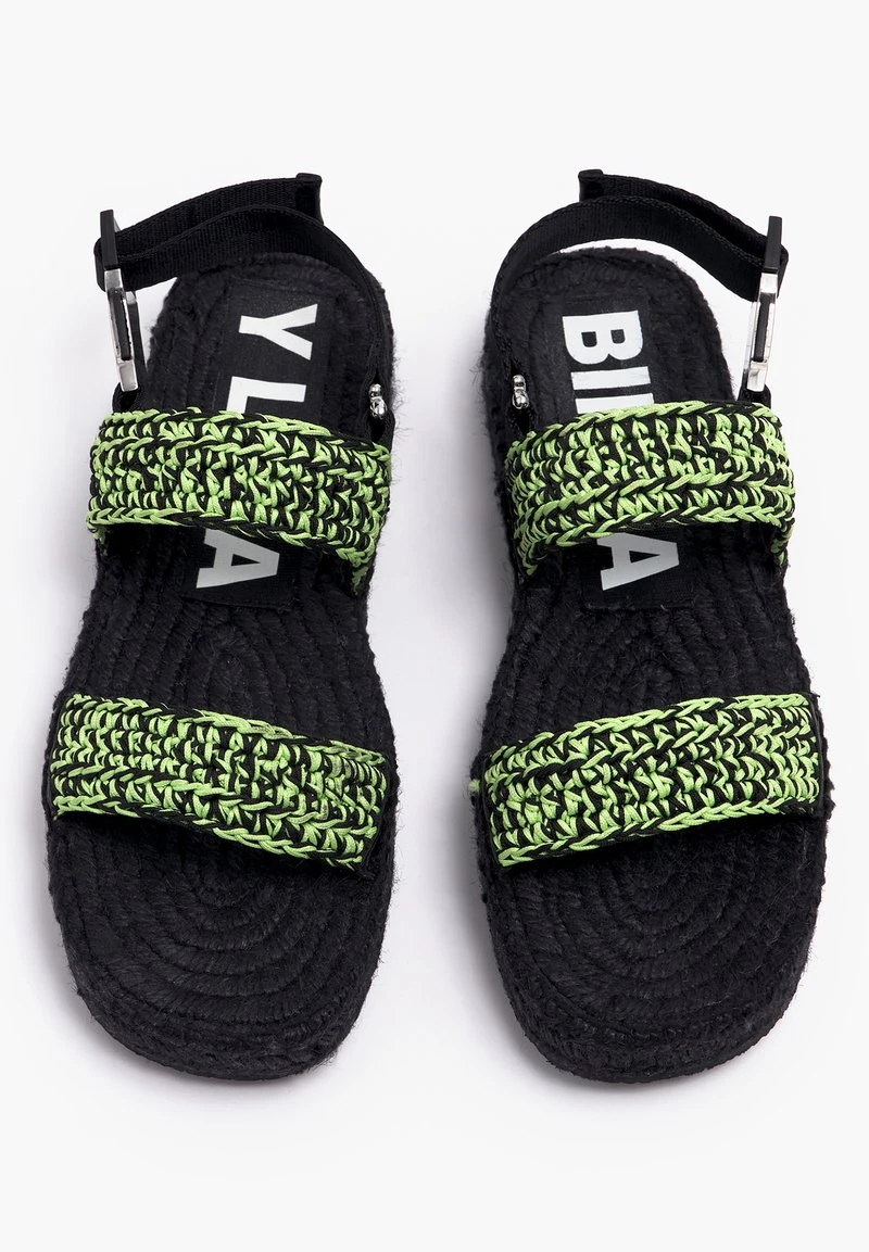 MACRAMÉ - Espadrille - Green 2 MACRAMÉ - Espadrille - Green – Bild 2