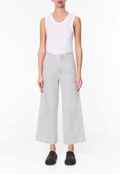 HIGH RISE - Jeans Straight Leg - Mint