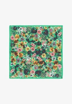ACQUARELLE FLORAL - Tuch - Green