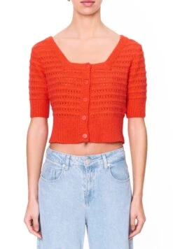 Strickjacke - Coral
