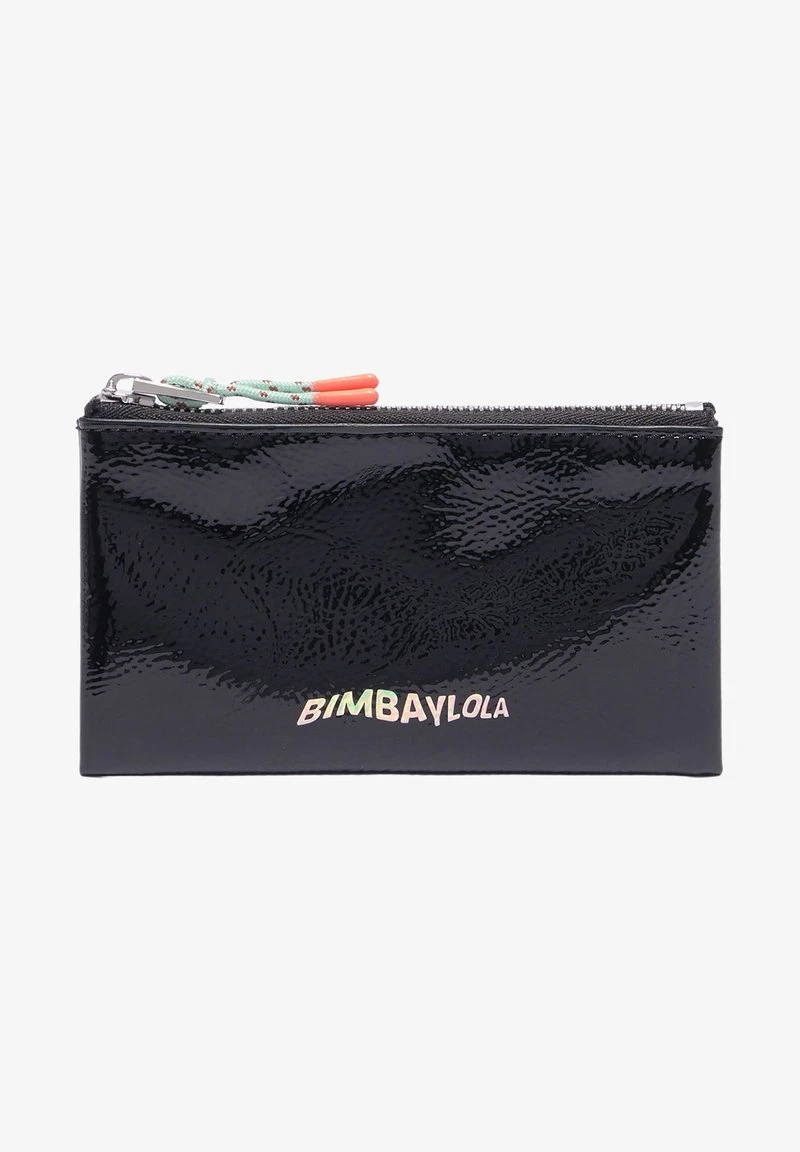 PATENT RECTANGULAR - Geldbörse - Black 1 PATENT RECTANGULAR - Geldbörse - Black