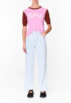 STRAIGHT - Jeans Straight Leg - Camouflage Panda