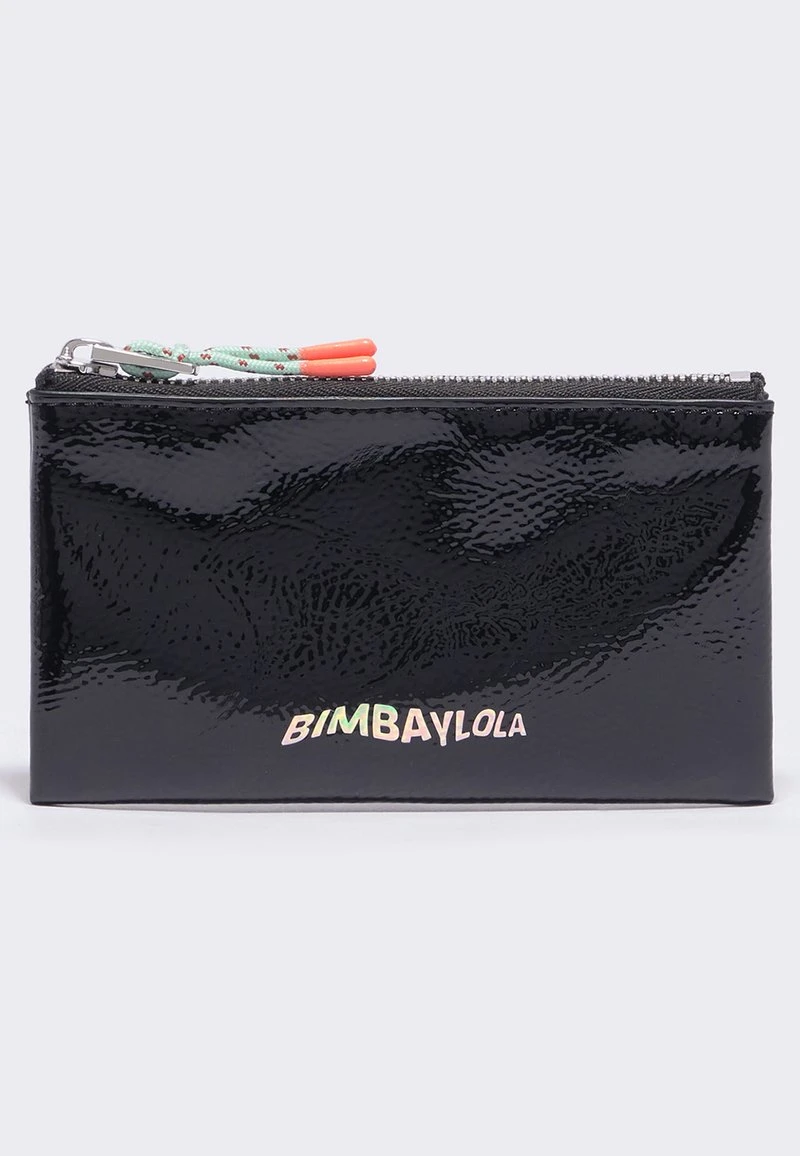 PATENT RECTANGULAR - Geldbörse - Black 4 PATENT RECTANGULAR - Geldbörse - Black – Bild 4