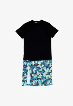 Jerseykleid - Graffiti Flowers Blue -Bimba Y Lola Verkaufsgeschäft e9e46ebfb572481f905f7db0b01cbfd6